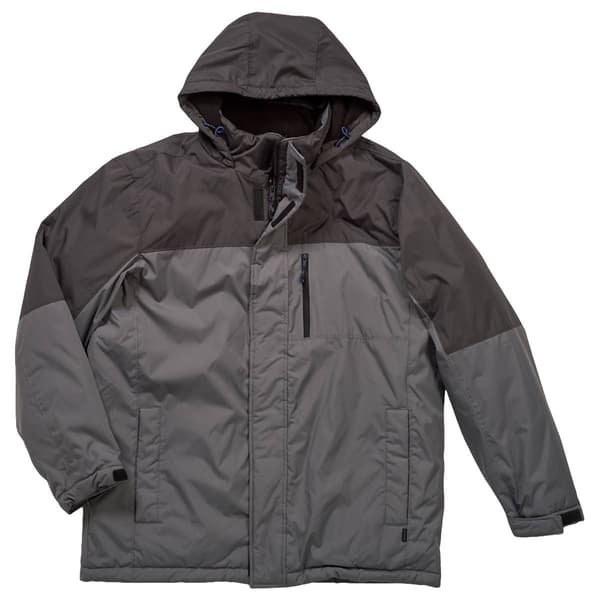 Mens Big &amp; Tall Hawke &amp; Co. Color Block Midweight Coat