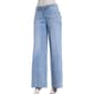Juniors YMI® Joey Low Rise Wide Leg Jeans w/ Star Patches - image 2