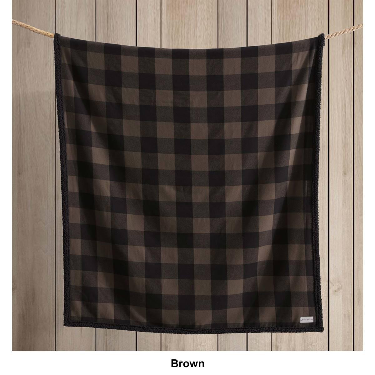 Eddie Bauer Cabin Plaid Cotton Throw