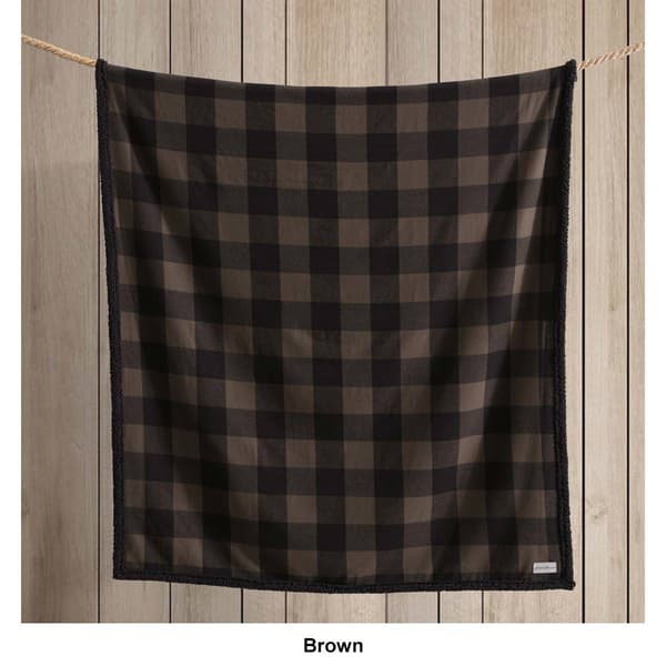Eddie Bauer Cabin Plaid Cotton Throw