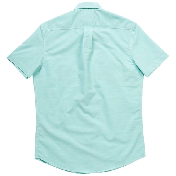 Mens U.S. Polo Assn.&#174; Solid End on End Woven Button Down Shirt