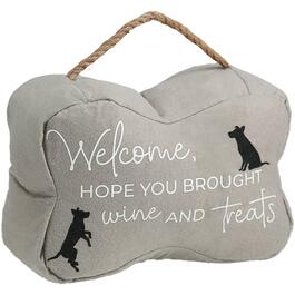 Pavilion Furever Pawsome Welcome Door Stopper