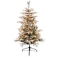 Puleo International 4.5ft. Pre-Lit Aspen Fir Christmas Tree - image 1
