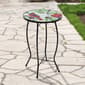Northlight Seasonal Red Cardinal Glass Patio Side Table - image 3