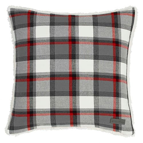 Eddie Bauer Wallace Plaid Cinder Square Decorative Pillow - 20x20 - image 