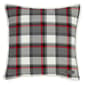 Eddie Bauer Wallace Plaid Cinder Square Decorative Pillow - 20x20 - image 1