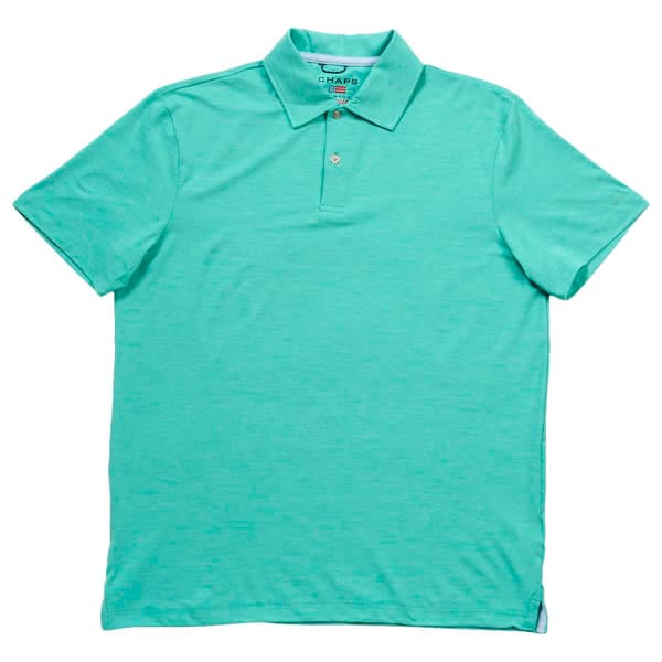 Mens Chaps Solid Super Soft Performance Polo