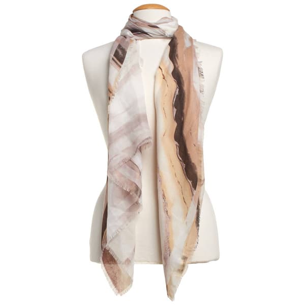 Womens Nine West Marble Oblong Scarf - image 