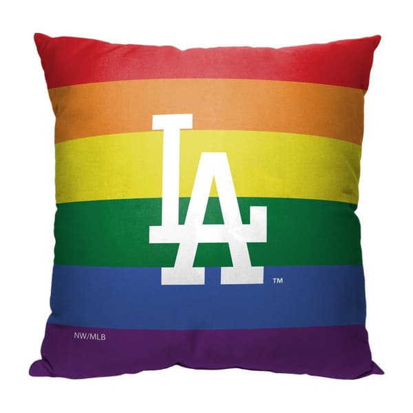Northwest Brooklyn Dodgers Pride Throw Pillow - 18x18 - image 