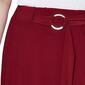 Petite NY Collection Long Solid O-Ring Skirt - image 3