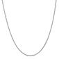 Gold Classics&#40;tm&#41;10kt. White 1.3mm 30in. Box Chain Necklace - image 1