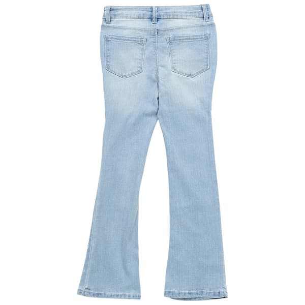 Girls &#40;7-12&#41; Squeeze Daisy Front Flare Jeans