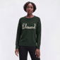 Womens Rio & Rian Long Sleeve Blessed Pullover Sweater - image 1