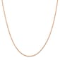 Gold Classics&#8482; 1.50mm. Rose Gold Diamond Cut Rope Anklet - image 2