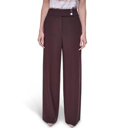 Womens Calvin Klein Side Button Trouser