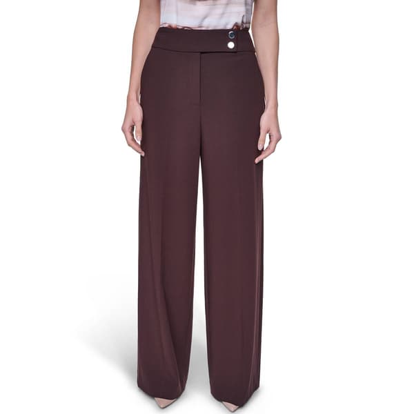 Womens Calvin Klein Side Button Trouser