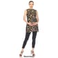 Womens White Mark Maternity Floral Sleeveless Tunic Top - image 4