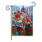Briarwood Lane Patriotic Wagon Garden Flag - image 1