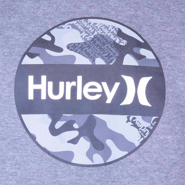 Boys (8-20) Hurley Camo Pullover Hoodie - Charcoal