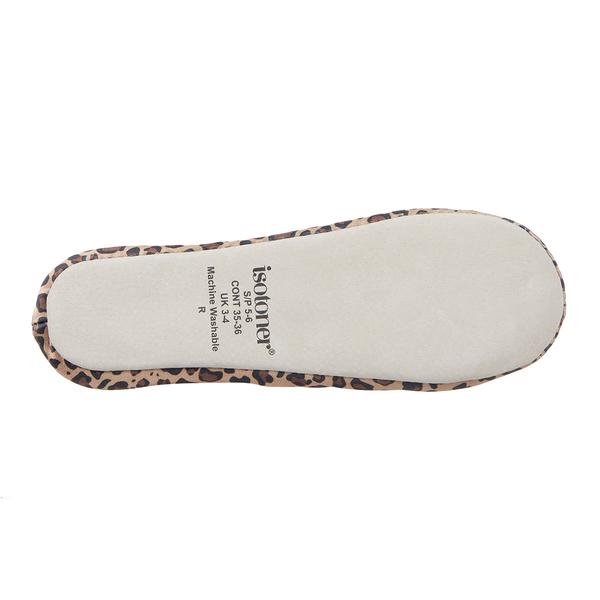 Womens Isotoner Satin Ballerina Slippers