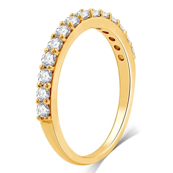 Nova Star® Yellow Gold 1ctw. Lab Grown Diamond Oval Bridal Set