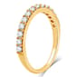 Nova Star® Yellow Gold 1ctw. Lab Grown Diamond Oval Bridal Set - image 3
