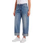 Petite Architect® Cuffed Ankle Barrel Jeans - image 1