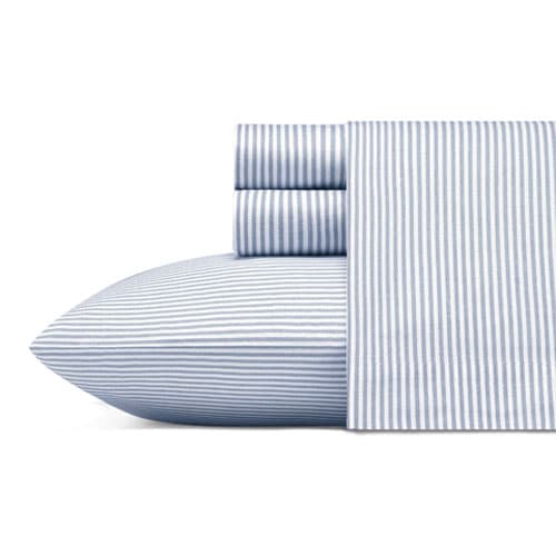 Poppy &amp; Fritz Oxford Stripes Cotton Sheet Set - image 