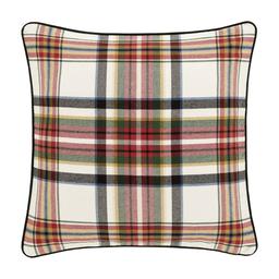 J. Queen New York Christopher Plaid Euro Sham