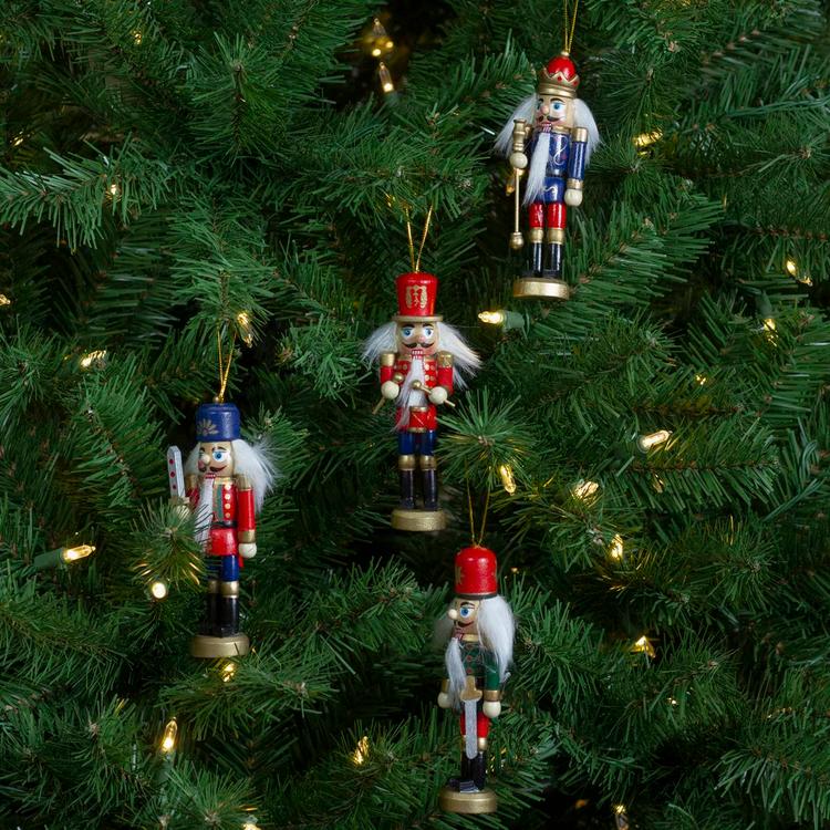 Northlight Seasonal 4pc. Christmas Nutcracker Ornaments