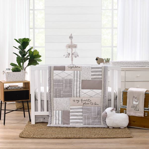 NoJo Together is Better 4pc. Crib Bedding Set - image 