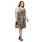 Plus Size 24/7 Comfort Apparel Butterfly Tank Swing Dress - image 4