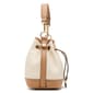 Anne Klein Graphic Tile Small Bucket Bag - Parchment - image 3