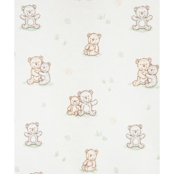Baby Unisex (NB-9M) Little Me Fuzzy Bears Footie
