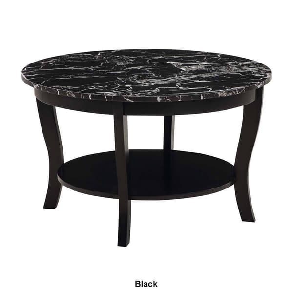 Convenience Concepts American Heritage Round Coffee Table