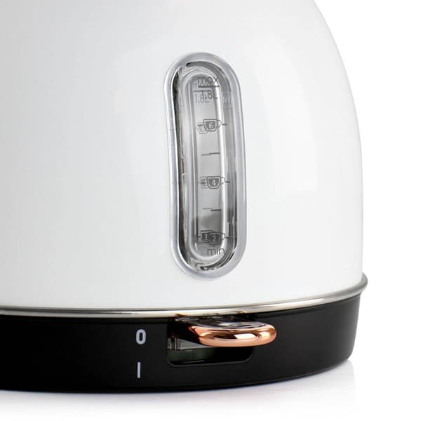 MegaChef 1.8L Half Circle Electric Tea Kettle