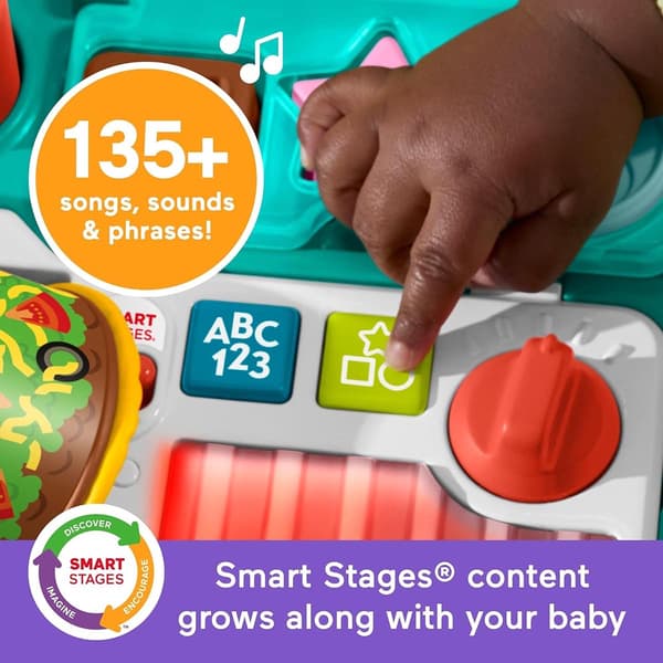 Fisher-Price&#174; Laugh & Learn Sit Stride & Serve Food Cart