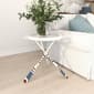 9th & Pike® White Coastal Metal Accent Table - image 5