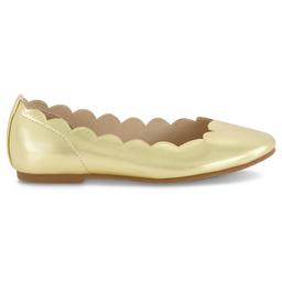 Big Girls Jessica Simpson Amy Scallop Flats