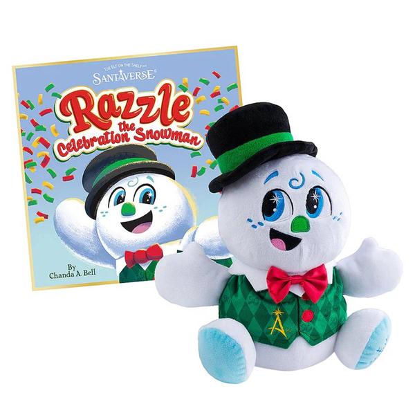 Elf on the Shelf Razzle the Snowman Plush & Book