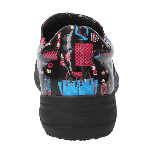 Womens Easy Works by Easy Street Stylish Bind Twin Gore Clogs