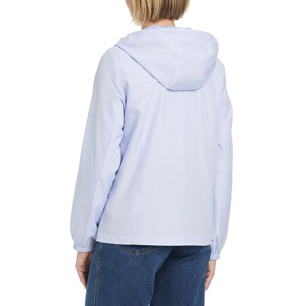 Petite d.e.t.a.i.l.s Windbreaker Jacket with Stripe Lining