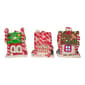 Kurt Adler 3.5in. LED Gingerbread Candy House Set of 3 - image 2