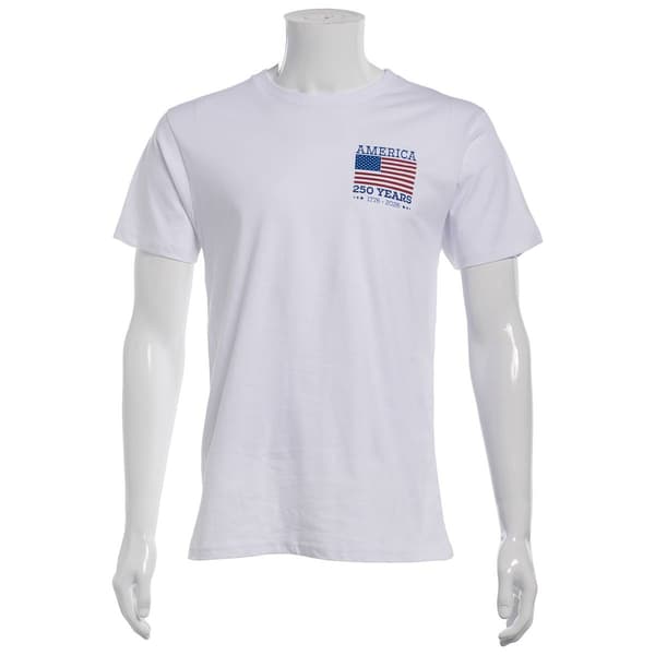 Mens America 250 Short Sleeve Graphic Tee