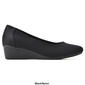 Womens Cliffs by White Mountain Boldness Wedge Loafers - image 2