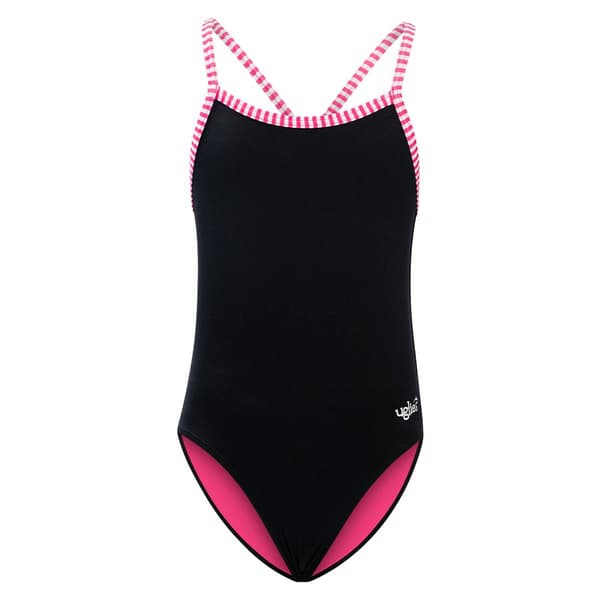 Girls &#40;8-16&#41; Dolfin&#174; Uglies Criss-Cross Back One Piece Swimsuit