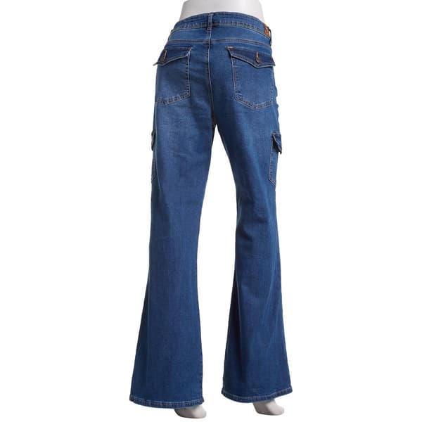 Juniors Gogo Jeans Off Road Cargo Flare Jeans