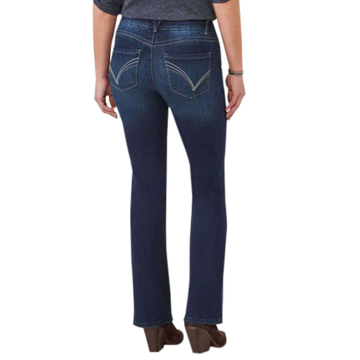 Womens Democracy "Ab"solution® Itty Bitty Bootcut Jeans
