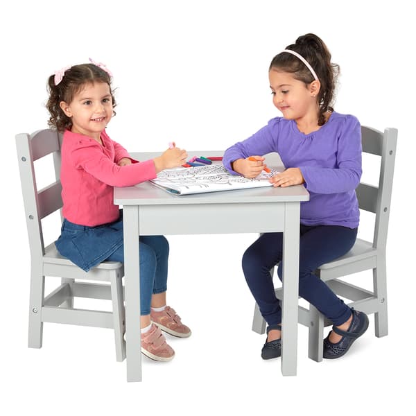 Melissa &amp; Doug® Wooden Table And Chairs