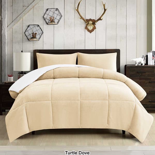 Mountain Ridge 3pc. Sherpa Comforter